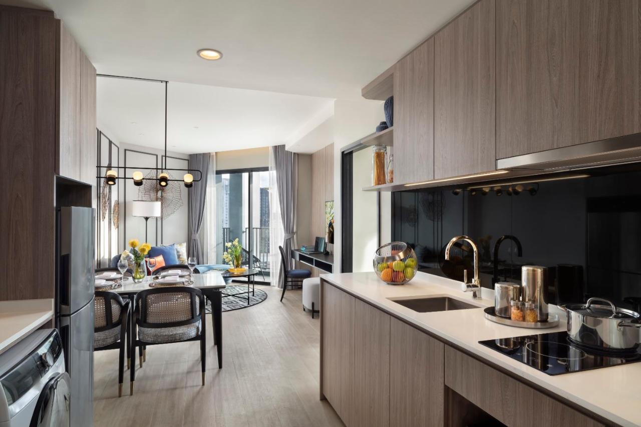 Somerset Pattaya Exteriér fotografie The kitchen of a typical apartment