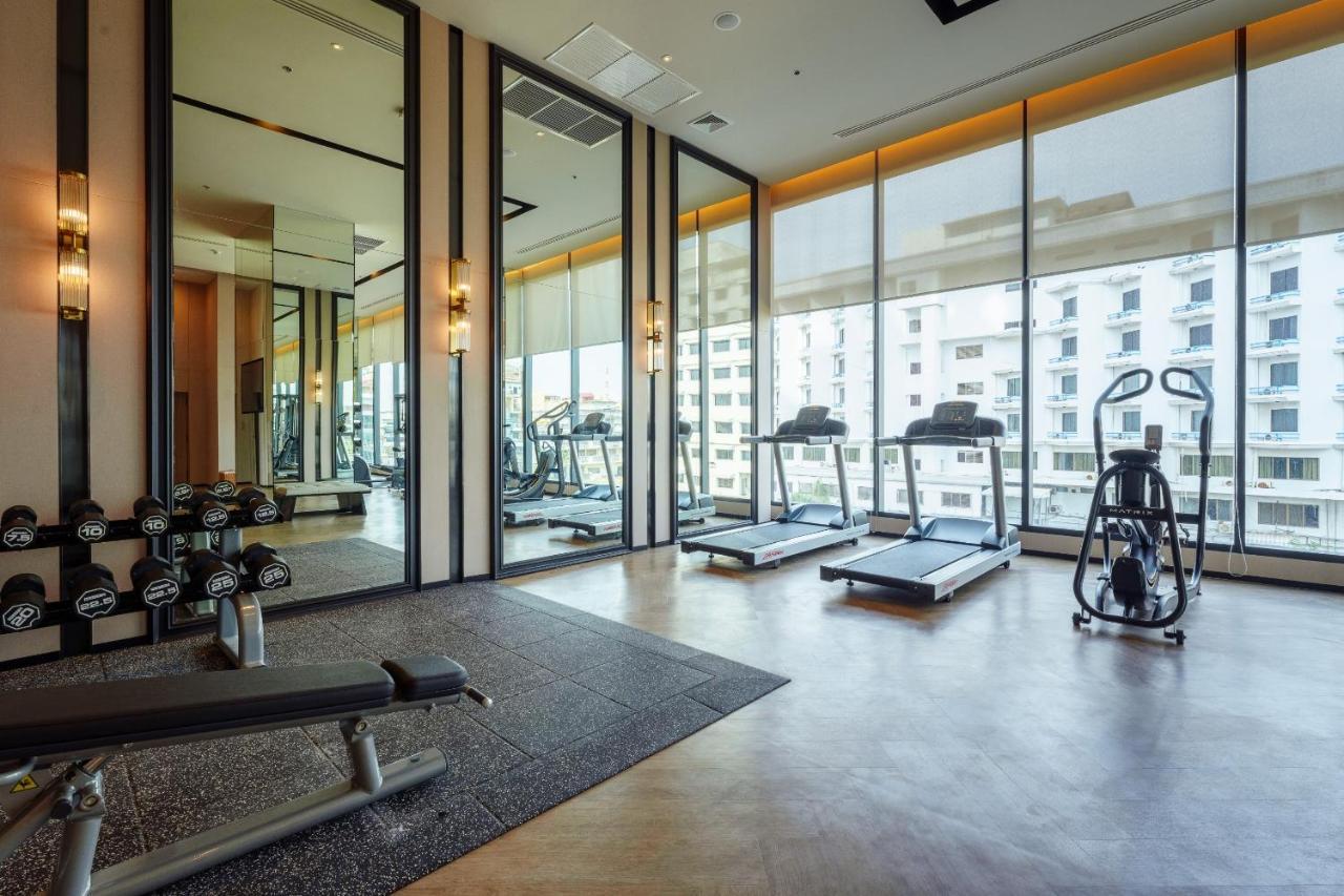 Somerset Pattaya Exteriér fotografie The gym at the hotel